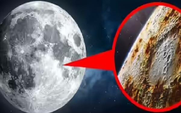 துருப்பிடித்து வரும் நிலவு!