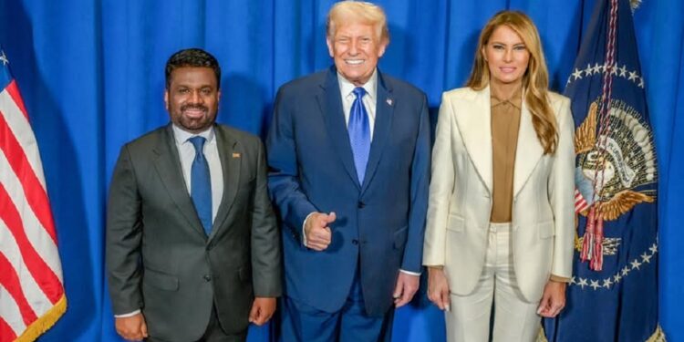 அமெரிக்க ஜனாதிபதியை சந்தித்த அனுர!