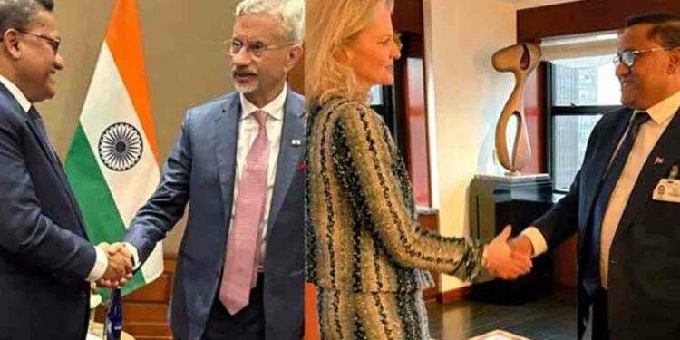 இலங்கை இந்திய அமைச்சர்களிடையே சந்திப்பு!