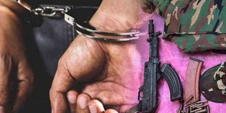 துப்பாகியுடன் ஒருவர் கைது!