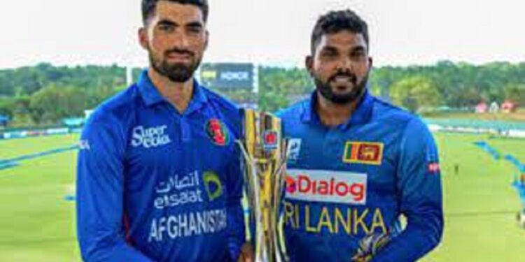 பலப் பரீட்சையை சந்திக்கும்  இலங்கை ஆப்கானிஸ்தான் அணிகள்!