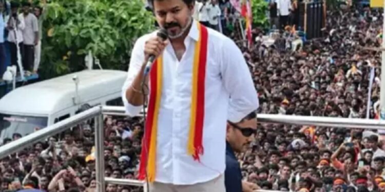 பிரச்சார கூட்டத்தில் ஈழத் தமிழர்கள் தொடர்பில் கருத்து வெளியிட்ட விஜய்