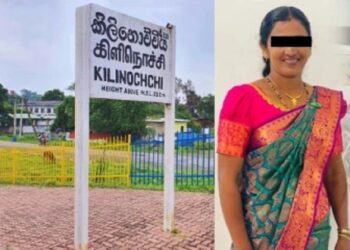 மோட்டார் சைக்கிளில் இருந்து தவறி விழுந்த பெண் மரணம்!