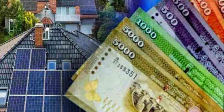 சோலார் பெனல் தொடர்பில் புதிய கட்டண முறை