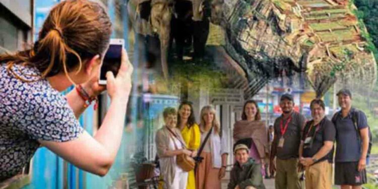 18 இலட்சத்தை கடந்த வெளிநாட்டு சுற்றுலாப் பயணிகள்