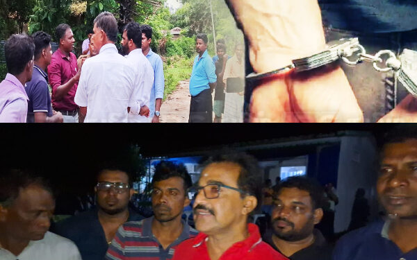 தொல்லியல் திணைக்கள பதாகைகளை அகற்றிய மூவர் நள்ளிரவில் கைது!