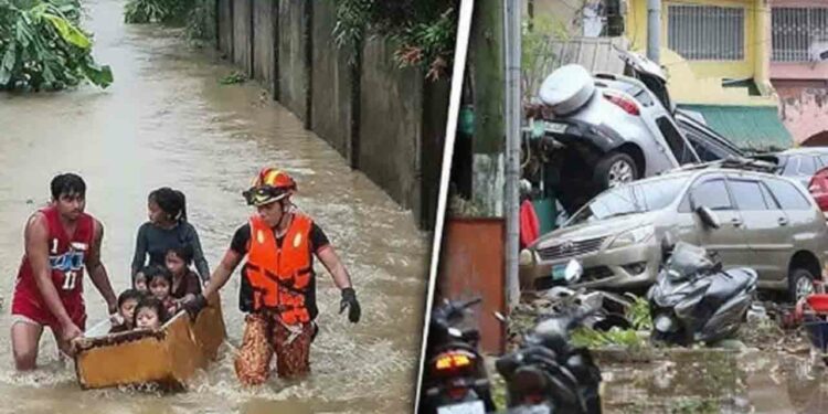 பிலிப்பைன்ஸை தாக்கிய சூறாவளி – 58 பேர் பலி