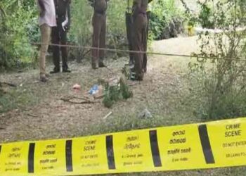 காட்டில் கொடூர கொலை ; கை, கால்கள் மற்றும் வாய் கட்டப்பட்ட நிலையில் இளைஞனின் சடலம் மீட்பு