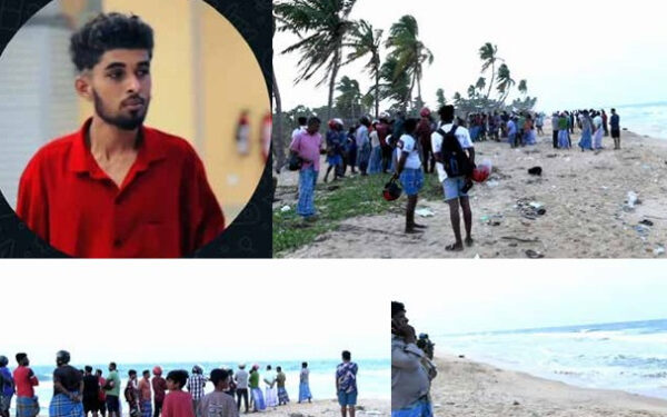 யாழ். தாளையடி கடலில் நீராடச் சென்ற இளைஞன் மாயம்