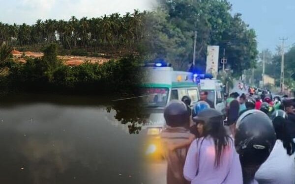 காதலன் கண் எதிரே காதலி செய்த அதிர்ச்சி செயல்